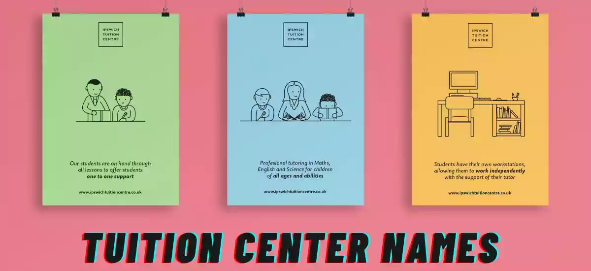 Tuition Centre Names & Suggestions