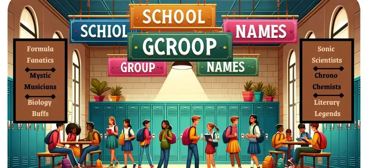 401+ School Group Names: Foster Unity And Fun